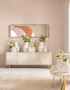 KARE Design Maljakot*Donna Maljakko Valkoinen 22cm