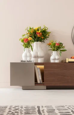 KARE Design Maljakot*Donna Maljakko Valkoinen 22cm