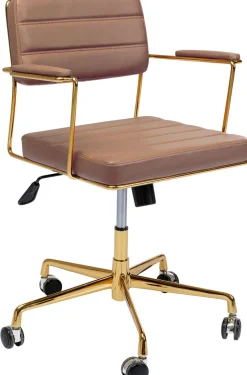 KARE Design Toimistotuolit*Dottore Toimistotuoli, Työtuoli, Ruskea