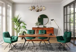 KARE Design Pöydät*Downtown Pöytä, Pähkinä 90x180cm