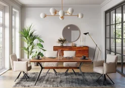 KARE Design Pöydät*Downtown Pöytä, Pähkinä 90x180cm