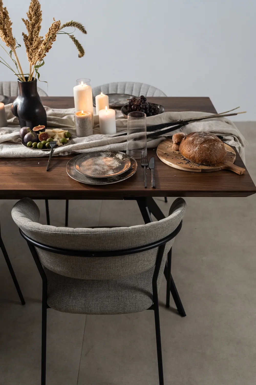 KARE Design Pöydät*Downtown Pöytä, Pähkinä 100x220cm