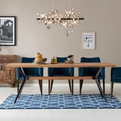 KARE Design Pöydät*Downtown Pöytä, Tammea 100x220cm