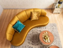 KARE Design Sohvat*Dschinn Sohva 3-istuttava, Amber 233cm