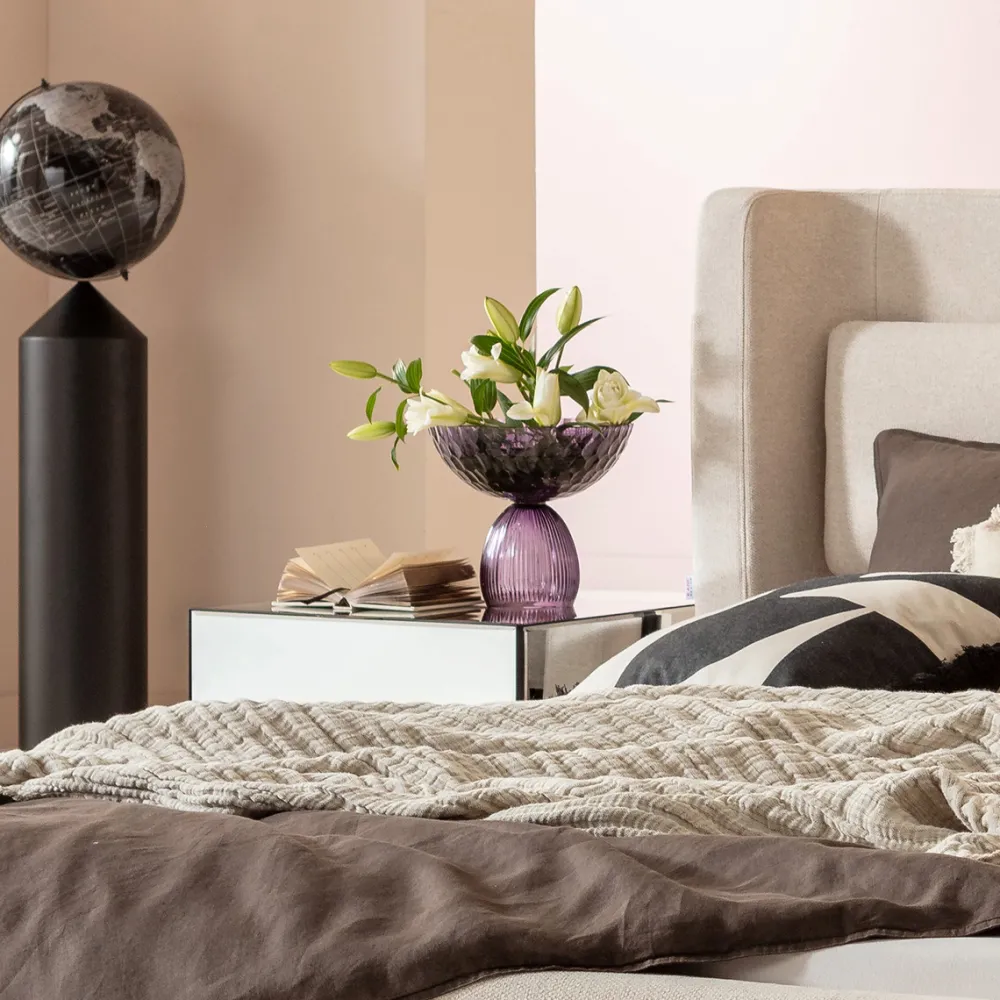 KARE Design Maljakot|Olohuone*Duetto Maljakko, Liila 23cm