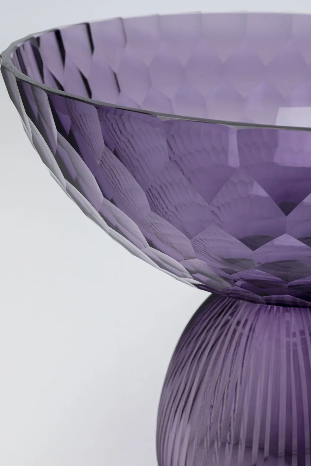 KARE Design Maljakot|Olohuone*Duetto Maljakko, Liila 23cm