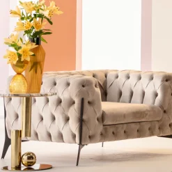 KARE Design Olohuone*Duetto Maljakko, Oranssi 31cm