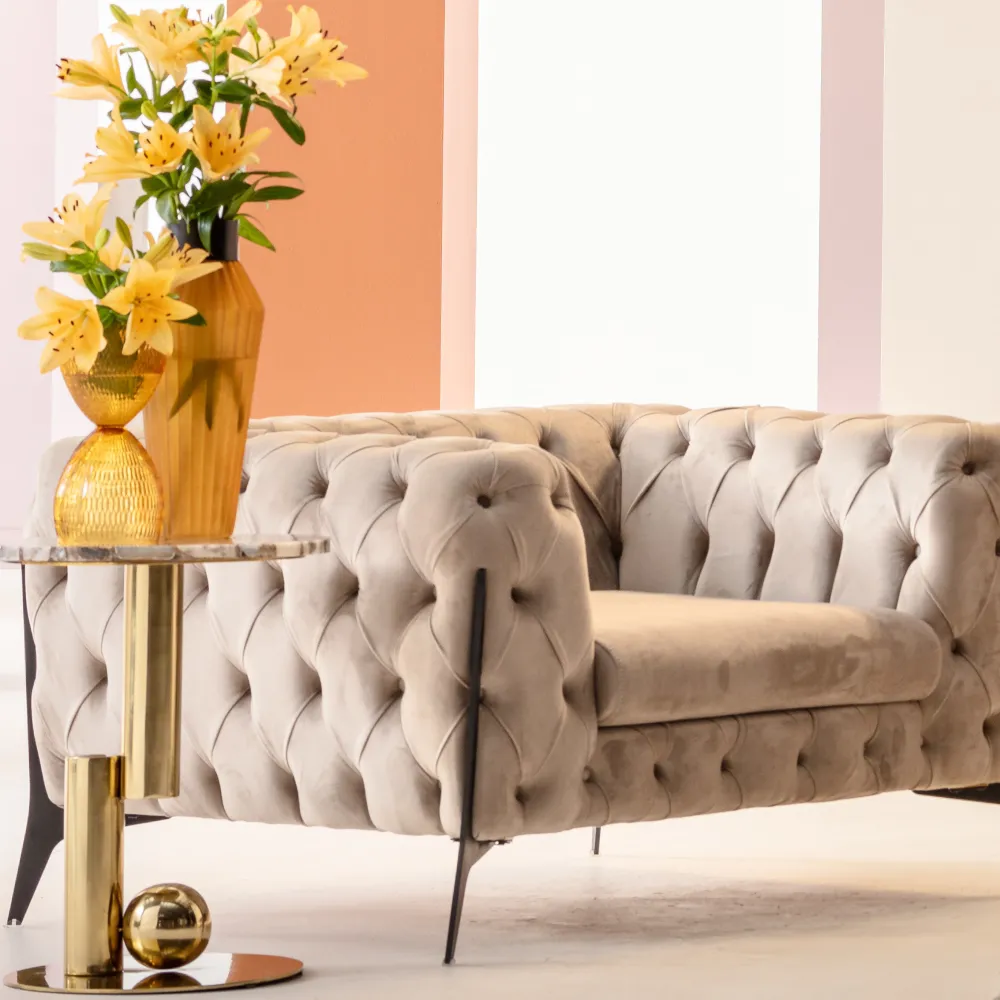 KARE Design Olohuone*Duetto Maljakko, Oranssi 31cm