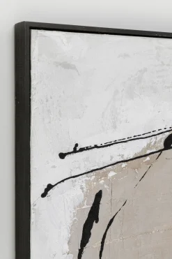 KARE Design Taulut*Dust Grey Kehystetty Taulu 100x100cm