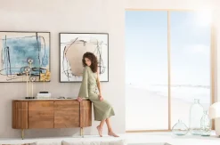 KARE Design Taulut*Dust Grey Kehystetty Taulu 100x100cm