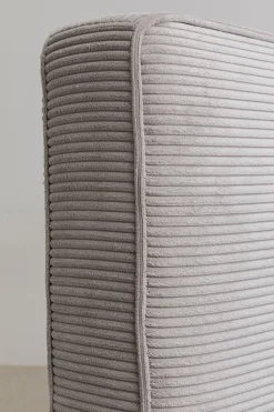 KARE Design Sängyt*East Side Sänky, Vakosamettia, Harmaa 180x200cm