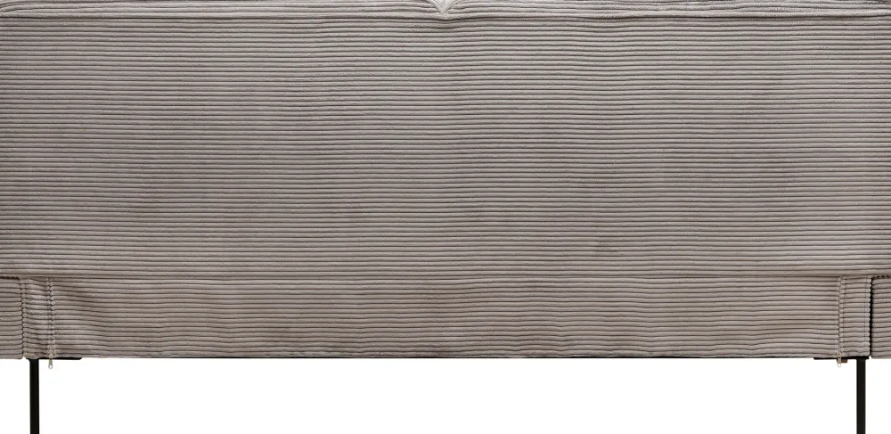 KARE Design Sängyt*East Side Sänky, Vakosamettia, Harmaa 160x200cm