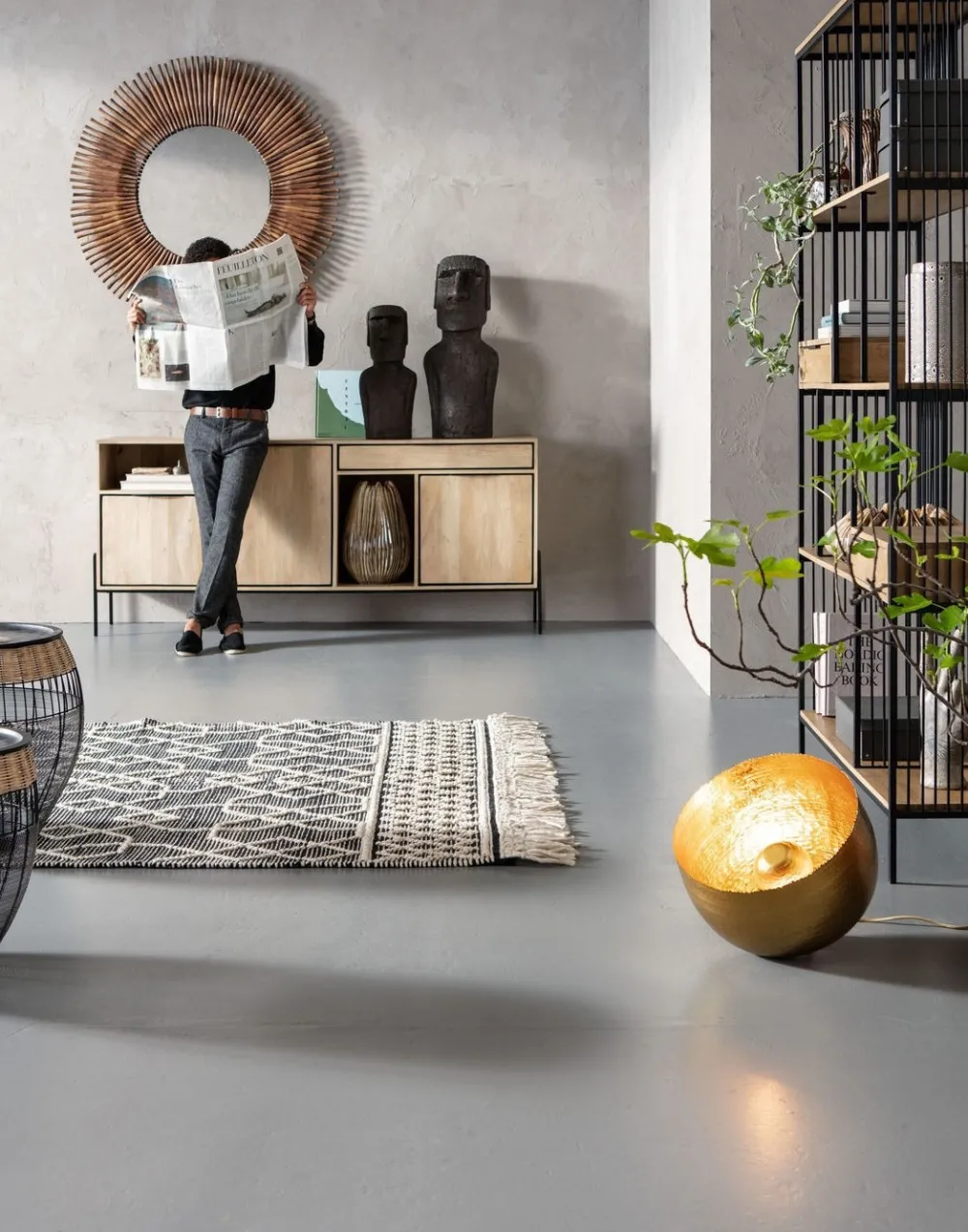 KARE Design Koriste-Esineet*Easter Island Koriste-esine 80cm