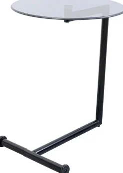 KARE Design Sohvapöydät|Olohuone*Easy Living Sivupöytä, Musta Ø46cm