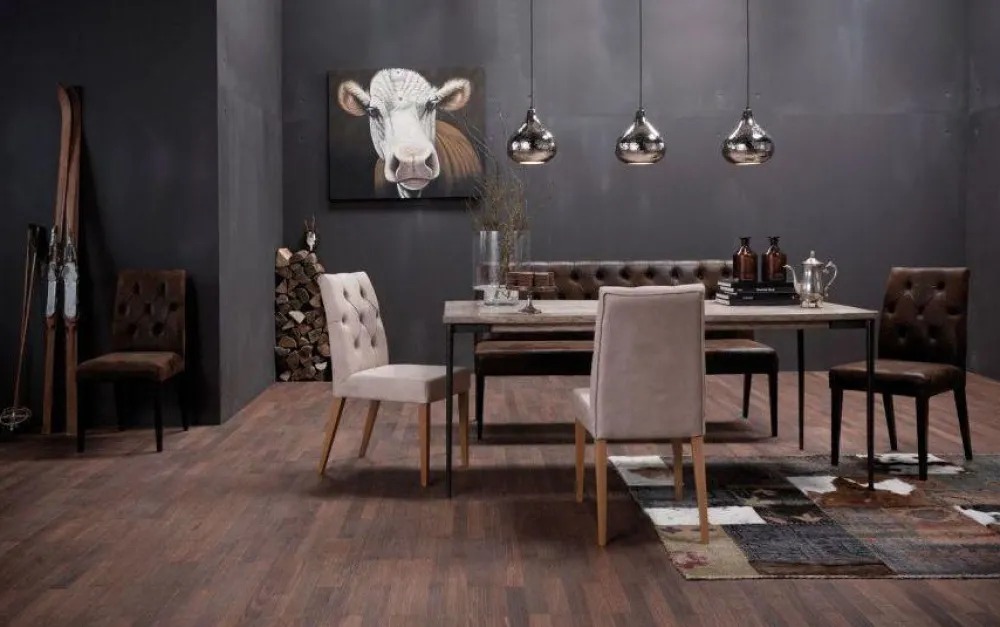 KARE Design Penkit*Econo Buttons Vintage Penkki 162 Cm