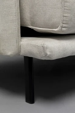 KARE Design Sohvat|Olohuone*Edna 3-istuttava Sohva, Kermanvärinen 245cm