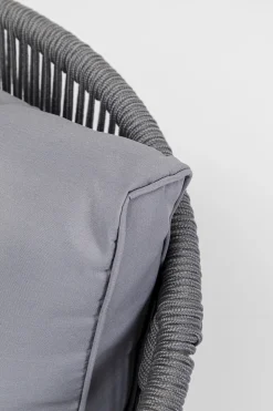 KARE Design Olohuone|Nojatuolit*Elba Nojatuoli, Harmaa, Ulkokaluste