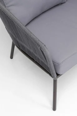 KARE Design Sohvat*Elba Sohvaryhmä, Ulkokaluste, Harmaa (4/osaa)