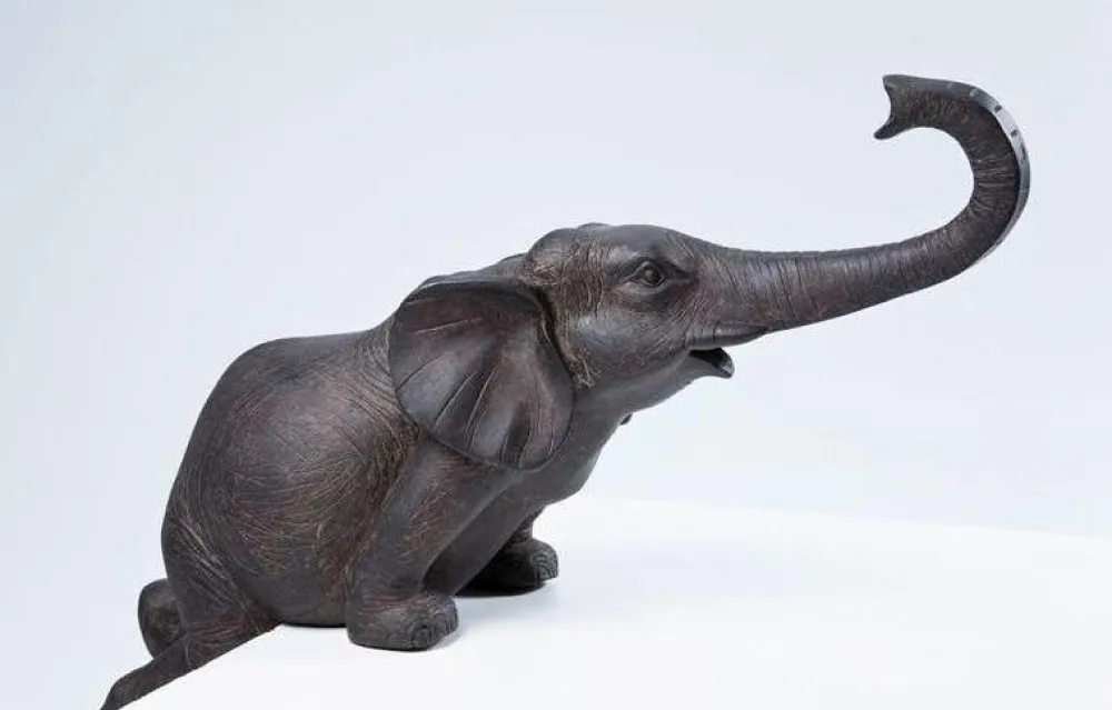 KARE Design Koriste-Esineet*Elefant Zirkus Elefantti Koriste-esine (2/Setti)