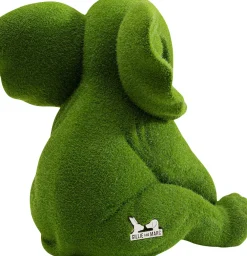 KARE Design Koriste-Esineet*Elephant Flock Elefantti Koriste-esine Vihreä 18cm