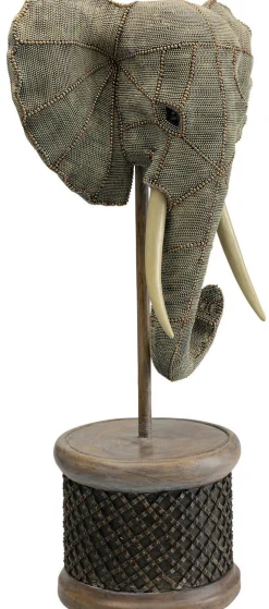 KARE Design Koriste-Esineet*Elephant Head Pearls Elefantti Koriste-esine 76cm