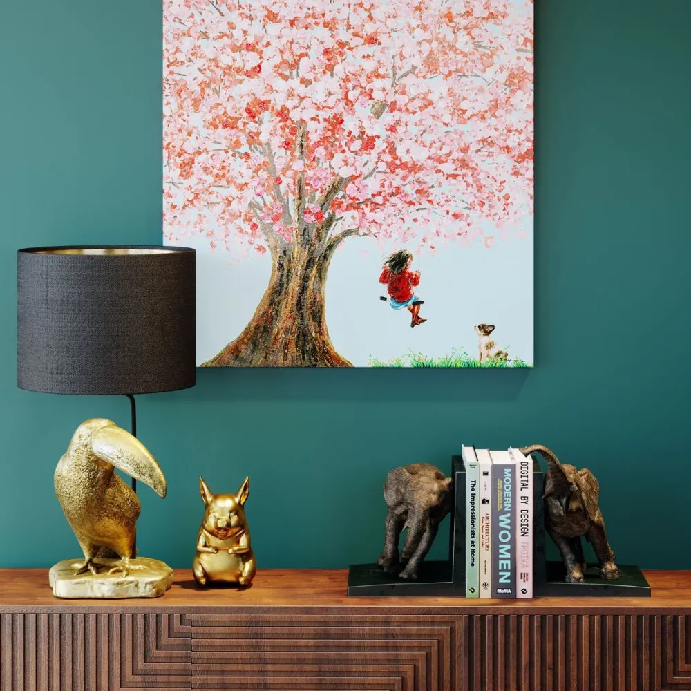 KARE Design Kirjatuet*Elephants Elefantti Kirjatuet 42cm (2/Setti)