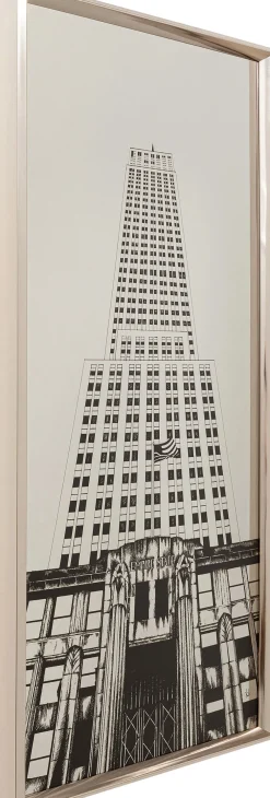 KARE Design Taulut|Olohuone*Empire State Mirror Kehystetty Taulu/peili 77x130cm