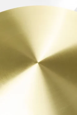 KARE Design Sohvapöydät*Endless Vegas Sivupöytä, Kulta, Musta Ø40cm