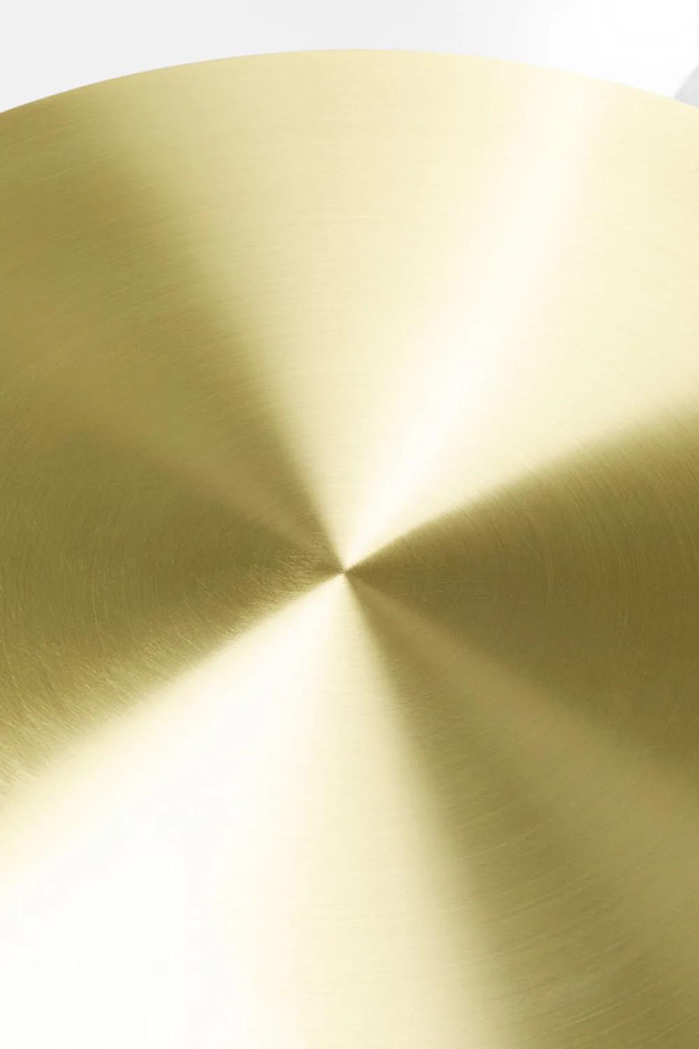 KARE Design Sohvapöydät*Endless Vegas Sivupöytä, Kulta, Musta Ø40cm