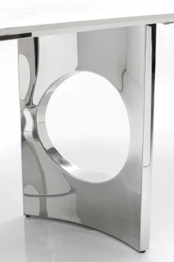 KARE Design Pöydät*Eternity Oho Pöytä, Kromi, Keraaminen Pöytälevy 180x90cm