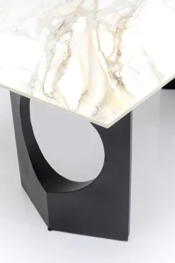 KARE Design Pöydät*Eternity Oho Pöytä, Musta, Keraaminen Pöytälevy 180x90cm