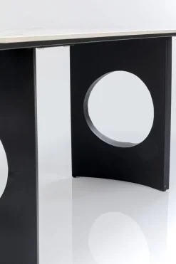 KARE Design Pöydät*Eternity Oho Pöytä, Musta, Keraaminen Pöytälevy 180x90cm