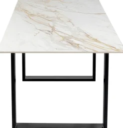 KARE Design Pöydät*Eternity Pöytä U-jalalla, Musta 160x80cm