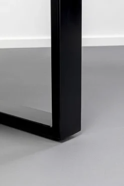 KARE Design Pöydät*Eternity Pöytä U-jalalla, Musta 160x80cm