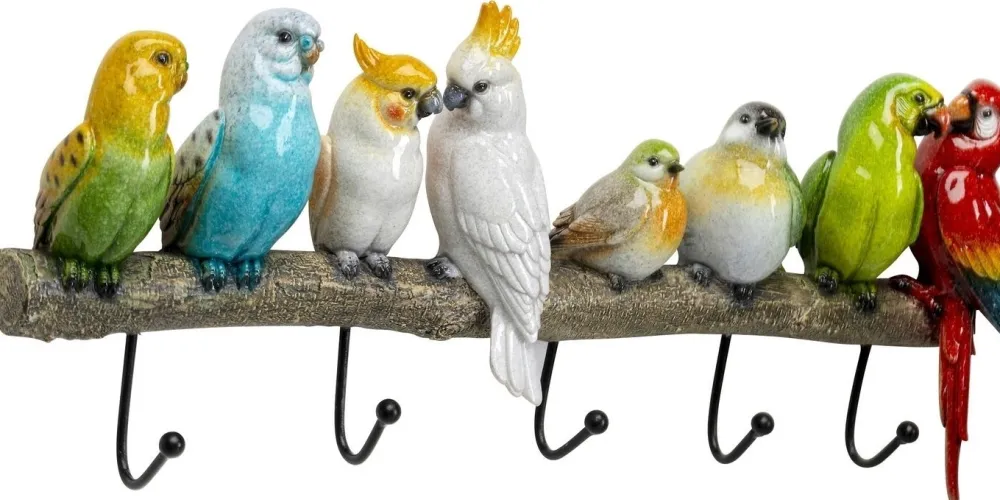 KARE Design Seinänaulakot*Exotic Birds Vaatenaulakko