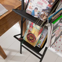 KARE Design Lehtitelineet*Exposition Lehtiteline, Metalli, Musta 174cm