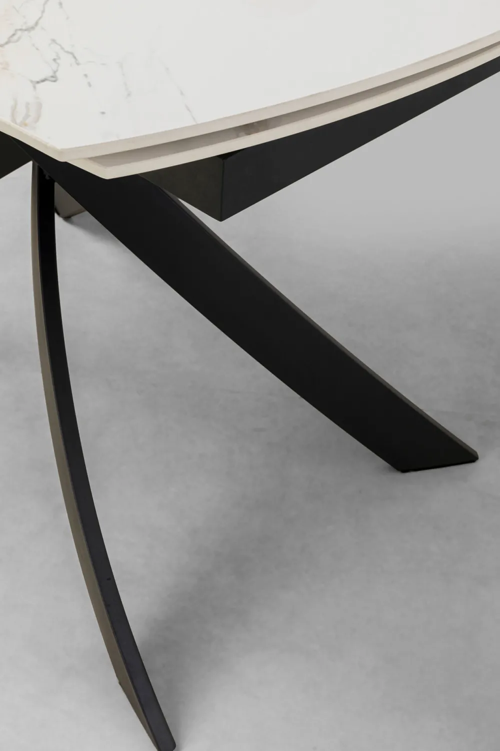 KARE Design Pöydät*Extension Table Twist Onyx 120(30+30)x90cm