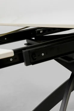 KARE Design Pöydät*Extension Table Twist Onyx 120(30+30)x90cm