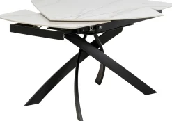 KARE Design Pöydät*Extension Table Twist Onyx 120(30+30)x90cm