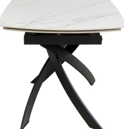 KARE Design Pöydät*Extension Table Twist Onyx 120(30+30)x90cm