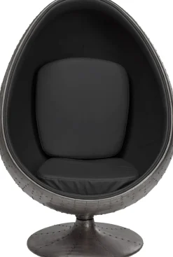 KARE Design Nojatuolit*Eye Ball Graphit Kääntyvä Nojatuoli