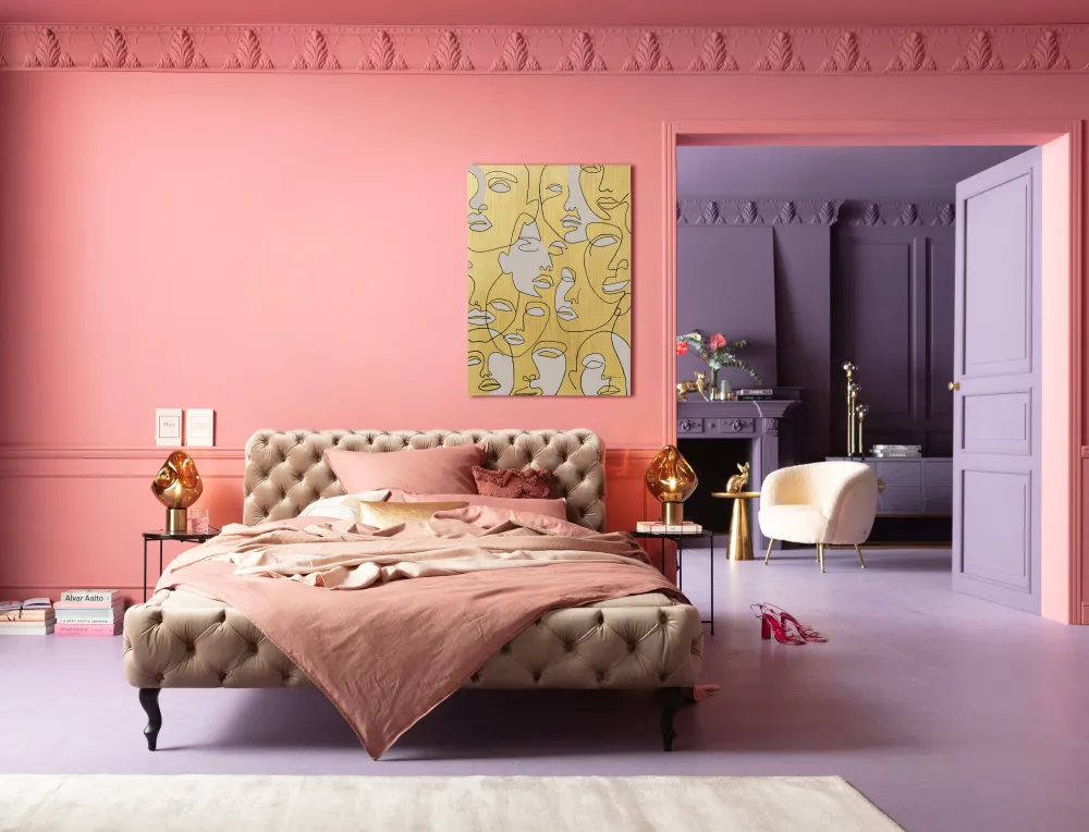 KARE Design Taulut|Olohuone*Faces Canvastaulu 70x100cm