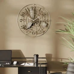 KARE Design Kellot*Fan Blade Seinäkello Ø61cm