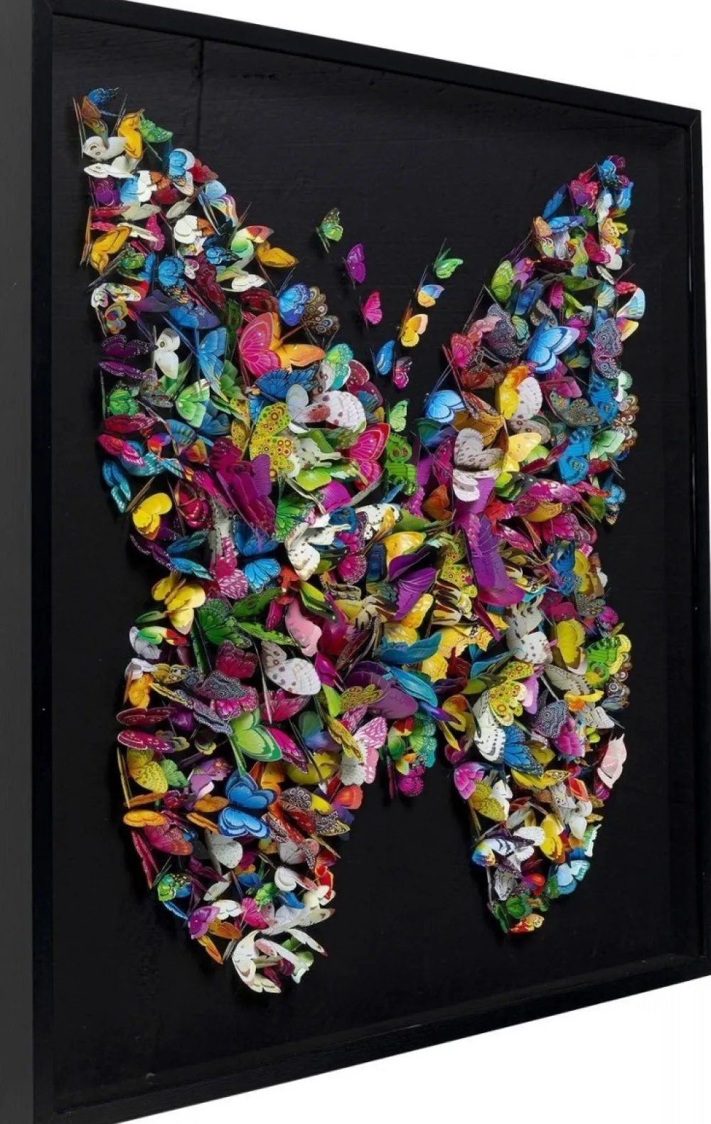 KARE Design Taulut*Farfalla Perhonen Seinäkoriste, Taulu 120x120cm