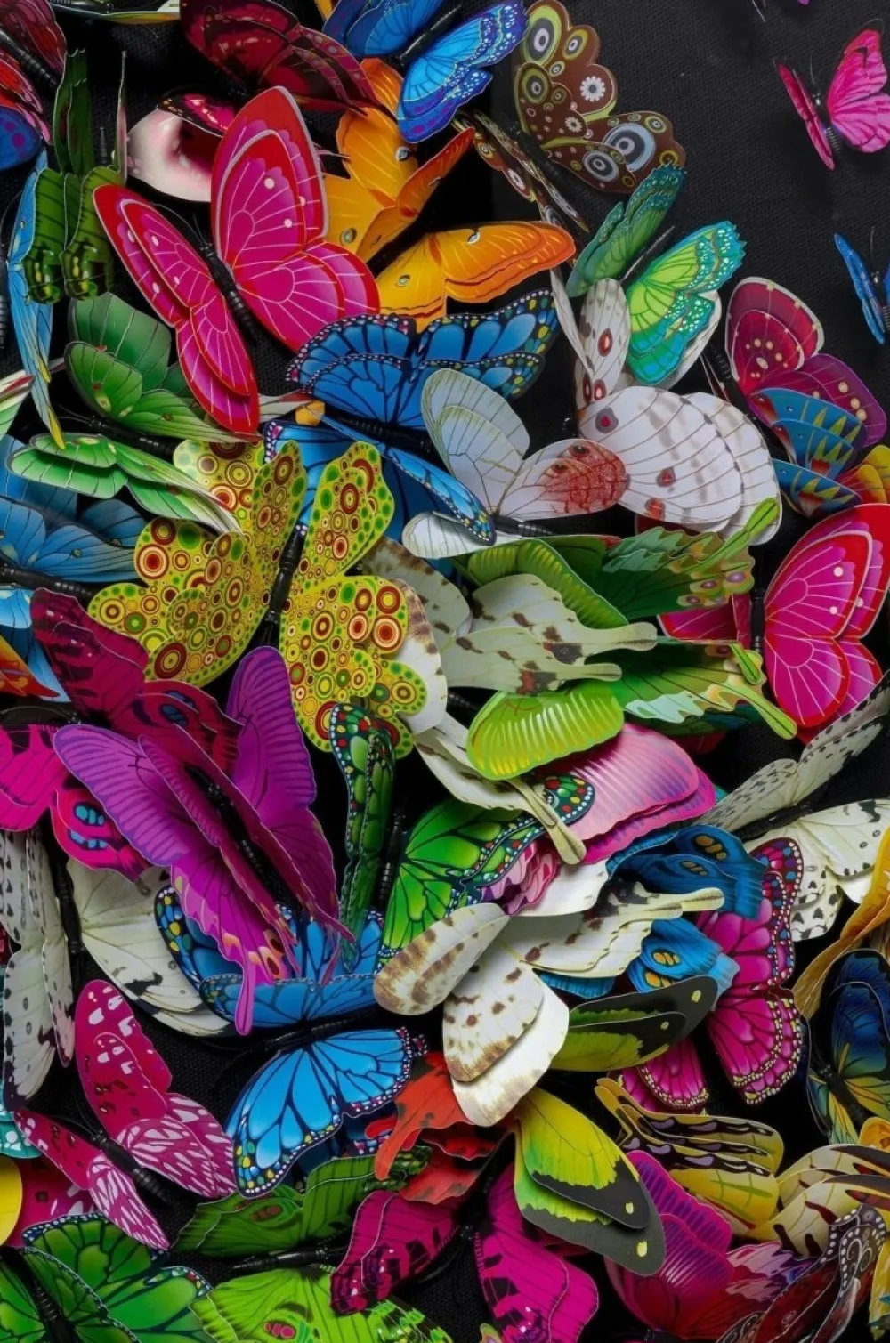 KARE Design Taulut*Farfalla Perhonen Seinäkoriste, Taulu 120x120cm