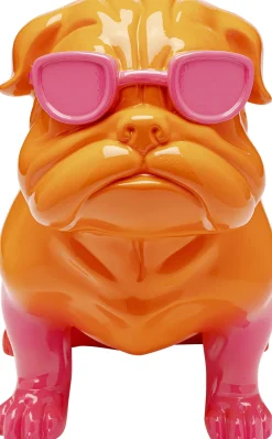 KARE Design Koriste-Esineet*Fashion Dog Koira Koriste-esine Oranssi 17cm