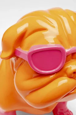 KARE Design Koriste-Esineet*Fashion Dog Koira Koriste-esine Oranssi 17cm