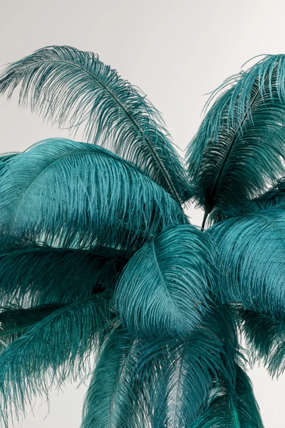 KARE Design Lattiavalaisimet*Feather Palm Lattiavalaisin Vihreä 165cm