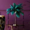 KARE Design Pöytävalaisimet*Feather Palm Pöytävalaisin Vihreä 60cm