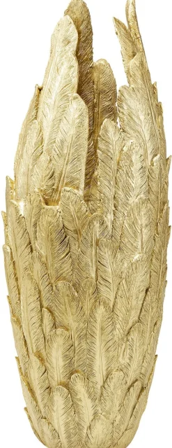 KARE Design Maljakot*Feathers Maljakko, Kulta 91cm